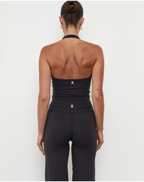 Pinky & Kamal - Front Wrap Bodice Tank