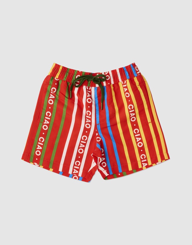 Kip&Co - Ciao Stripe Boardies - Babies-Teens
