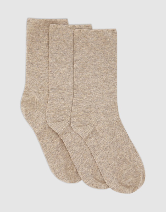 Levante - Levante 3 Pack Comfort Top sock