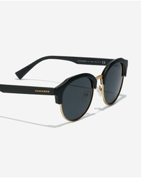 Hawkers Co - HAWKERS - Polarized Gold Dark CLASSIC ROUNDED Sunglasses for Men and Women UV400