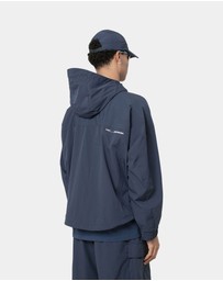 PYRA - CARGO SHELL JACKET- NAVY
