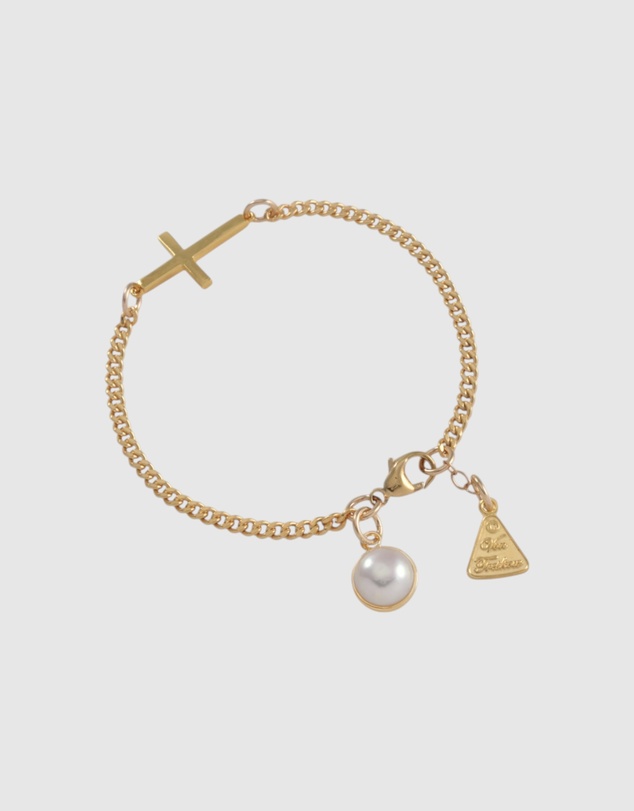Von Treskow - Pearl & Cross Bracelet