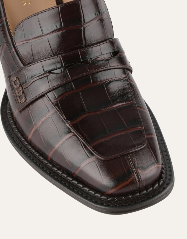 Jo Mercer - Delilah Mid Heel Loafers