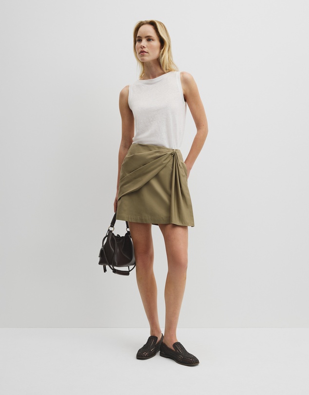 Country Road - Bow Drape Skirt