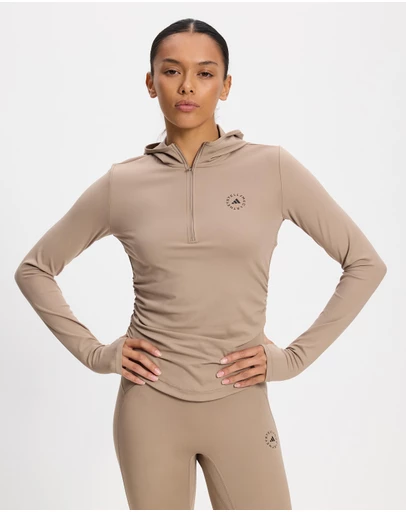 adidas by Stella McCartney - aSMC Studio Ruched Long Sleeve Top