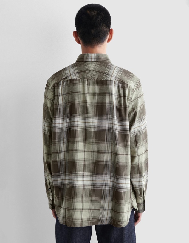 COS - Checked Pima Cotton Shirt