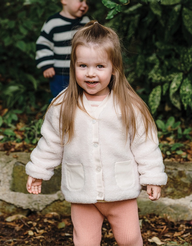 Kynd Baby - Sherpa Jacket in Ivory
