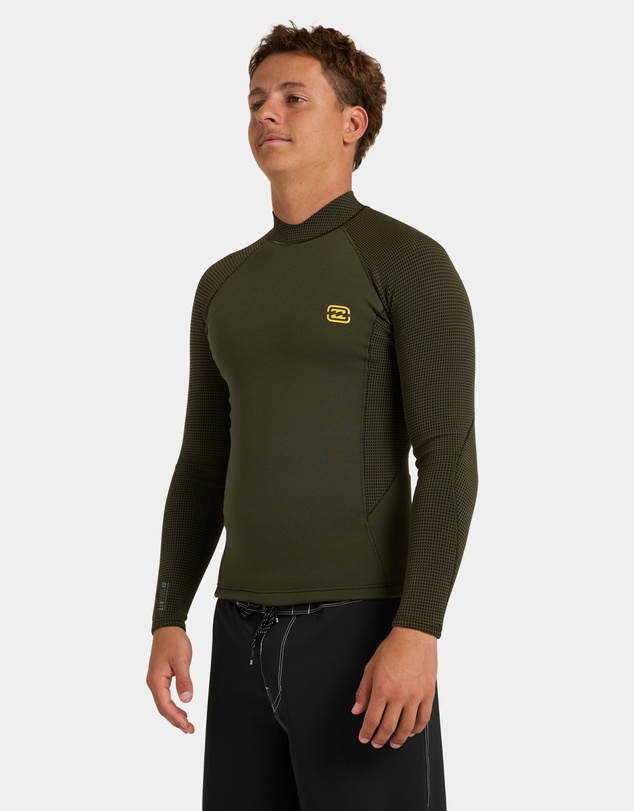 Billabong - Mens 1/1mm Furnace Revo Jacket Wetsuit Top