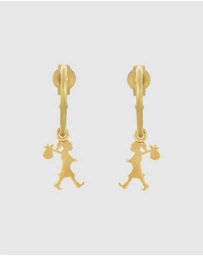 Karen Walker - Runaway Girl Hoop Earrings