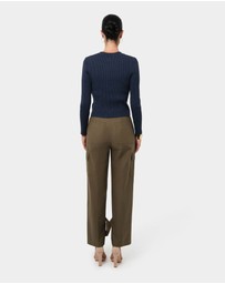 Forcast - Abigail Cargo Relaxed Pants