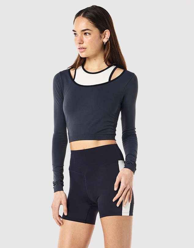 P.E Nation - Sutton LS Cropped Top