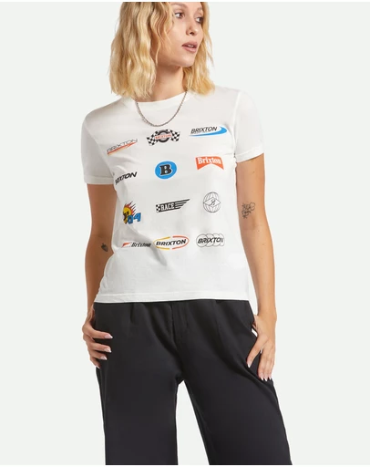 Brixton - Racing Patches Crew Tee