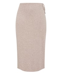 City Chic - Callie Knit Wrap Midi Skirt