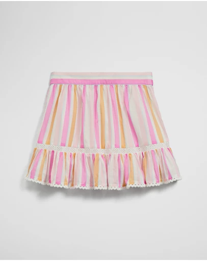 Country Road - Print Ruffle Skirt