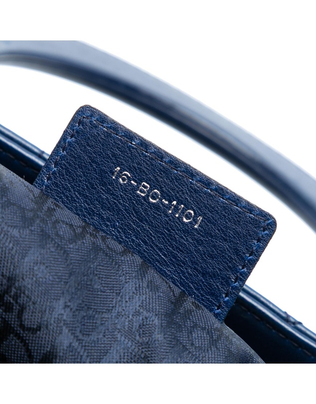 Dior - Pre-Loved Large Lambskin Cannage Lady Dior