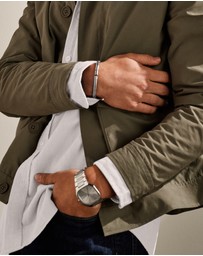 Skagen - Pelle Silver Tone Bracelet