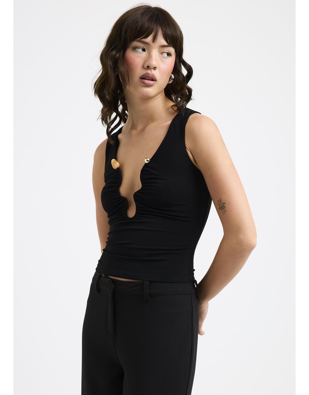 Alice In The Eve - Anna Cut Out Top