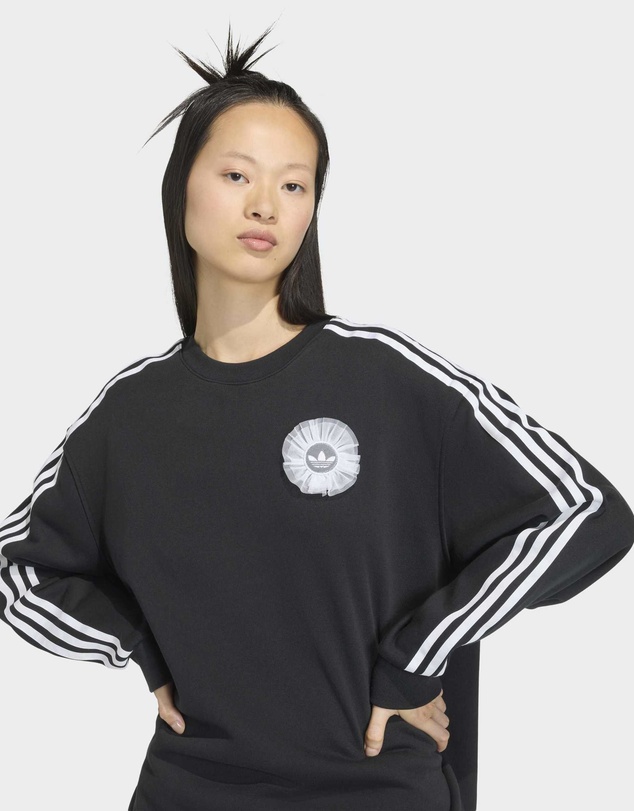 adidas Originals - ADIDAS ORIGINALS LACE BRANDING CREW Sweatshirt Womens