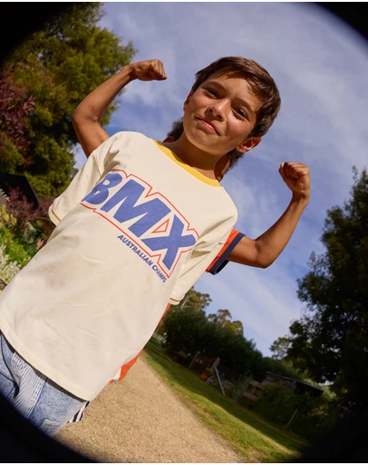 Goldie + Ace - Oversized Bmx T-Shirt - Babies-Kids