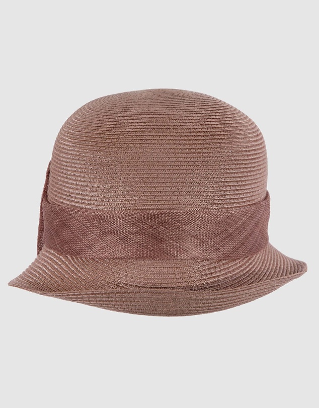 Max Alexander - Summer Taupe Cloche Hat