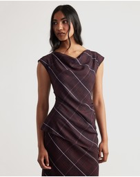 Decjuba - Faye Off Shoulder Longline Top