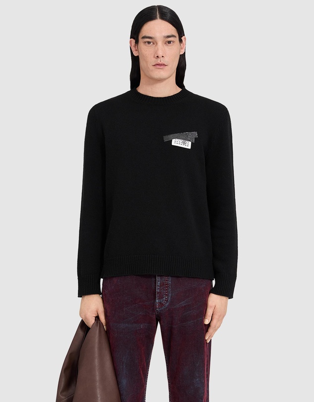 MM6 Maison Margiela - Taped label jumper