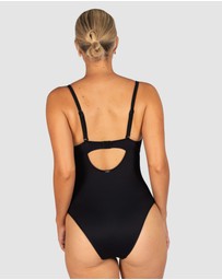 Baku Swimwear - Rococco D/DD Cup Balconette One Piece Swimsuit