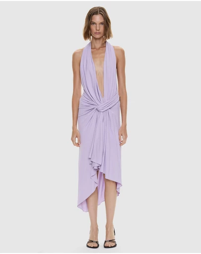 Christopher Esber - Spire Cascade Midi Dress