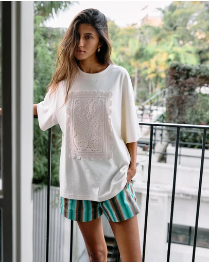 MINKPINK - Rue Stripe Shorts