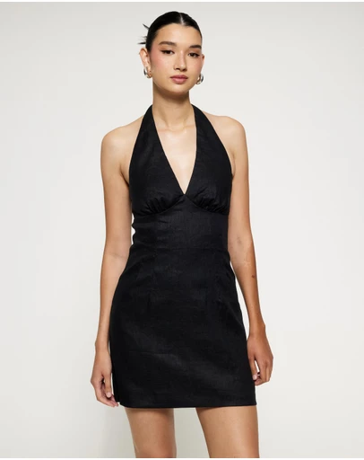 Lover - Ella Halter Mini Dress