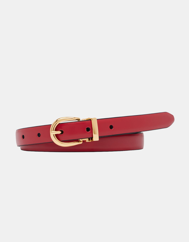 Buckle - Mallee. Australian Made Reversible Leather Belt. 19mm width.
