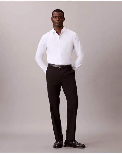 Calvin Klein - Supima Cotton Stretch Slim Shirt