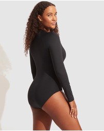 Seafolly - Zip Front Surfsuit