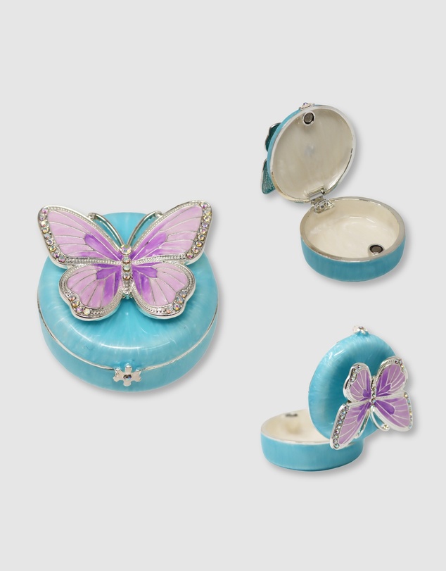 Pink Poppy - Blush & Gold Trinket Box Bundle