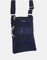 Pierre Cardin - Pierre Cardin Nylon Anti-Theft Cross Body Bag