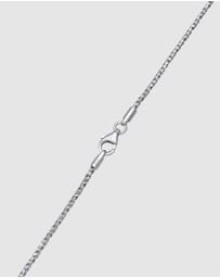 Kuzzoi - ICONIC EXCLUSIVE - Necklace Mens Cord Twisted in 925 Sterling Silver