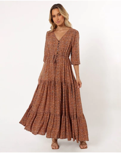Petal & Pup - Kelda Dress - Leopard Print