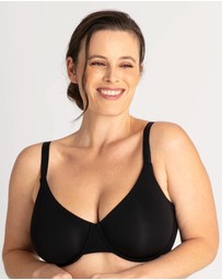 Ava & Audrey  - Underbliss by Ava & Audrey Invisibliss Moulded Microfibre Underwire Bra 2 Pack
