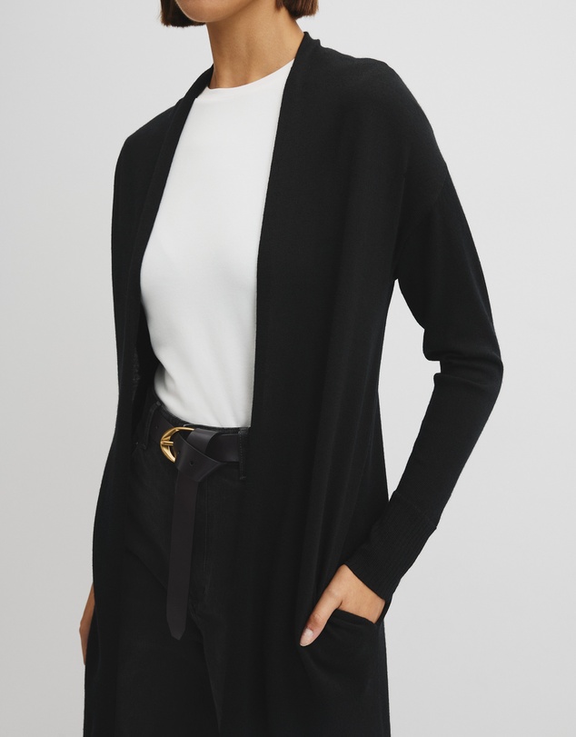 Country Road - Lightweight Merino Longline Cardigan