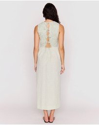 MINKPINK - Sabrina Tie Back Midi Dress