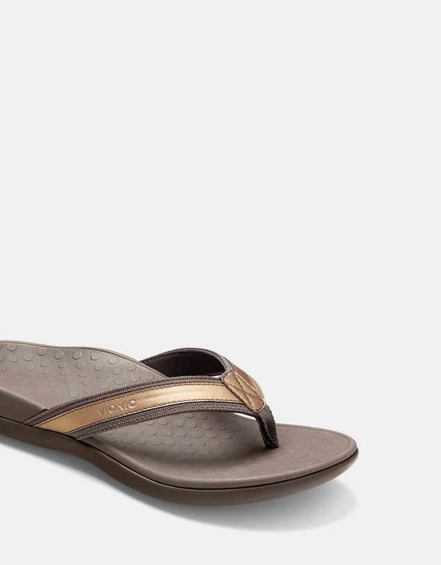 Vionic - Islander Toe Post Sandal - Bronze