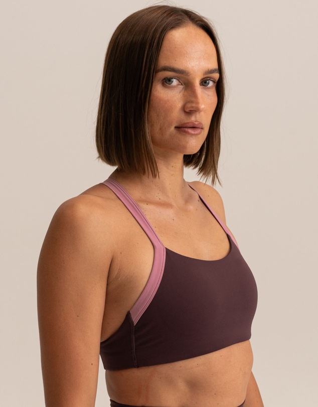 HyperLuxe The Label - Shape Cross Back Sports Bra
