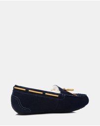 EVERAU - EverAU Ugg Miracle Moccasin Leather Upper Moccasins