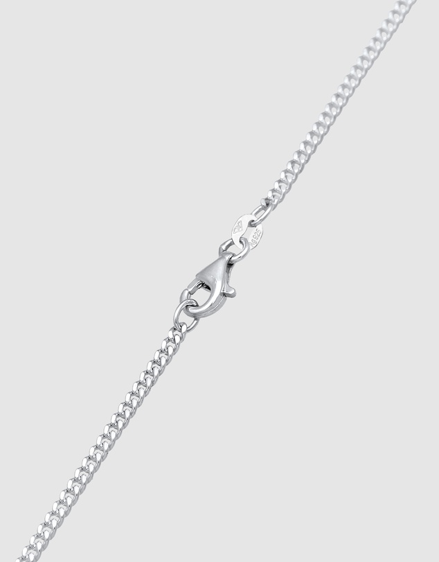 Kuzzoi - ICONIC EXCLUSIVE - Y-Curb Chain Necklace in 925 Sterling Silver