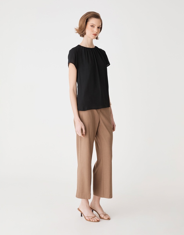 Forcast - Angela Gathered Neck Top