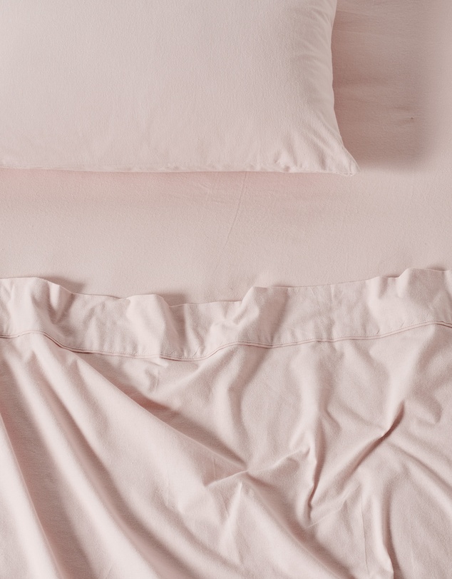 Linen House - Flannelette Plain-Dyed Sheet Set
