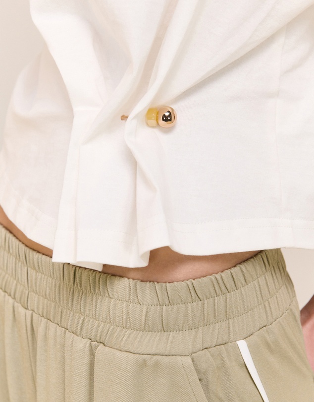 Staple the Label - Lune Crop Tee