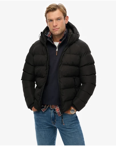 Superdry - Hooded Sports Puffer Jacket