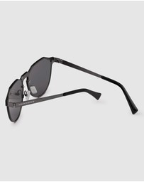 Hawkers Co - HAWKERS - Gun Metal Dark Warwick Venm Metal for Men and Women UV400
