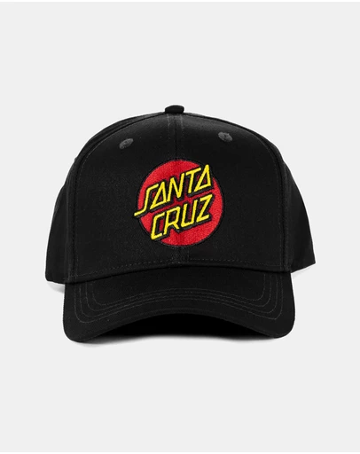 Santa Cruz - Classic Dot Patch Stretch Fit Cap - Teens